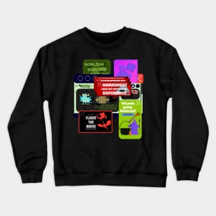 Dungeons and Dragons Desktop Themed RPG T-Shirt Crewneck Sweatshirt